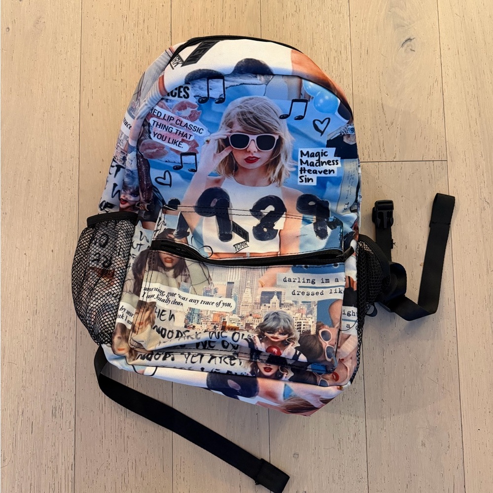 Taylor swift graphic Print Backpack